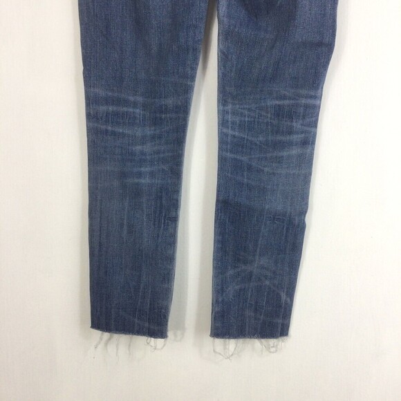 Citizens Of Humanity Rocket Crop High Rise Skinny Blue Denim Jeans Women Size 26 - Picture 11 of 11
